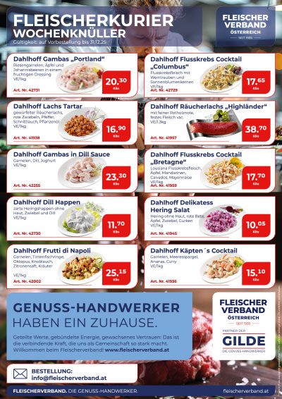 Wochenknüller Dahlhoff Salate