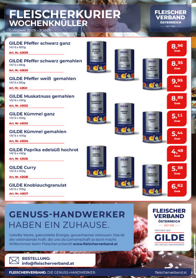 Wochenknüller Gilde Gewürz Aromadosen WEB